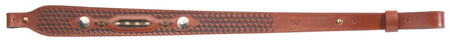 Browning Buffalo Nickel Adjustable Leather Rifle Sling - Brown