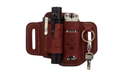 1791 Gun Leather Heavy Duty EDC Burgundy Accessory Organizer