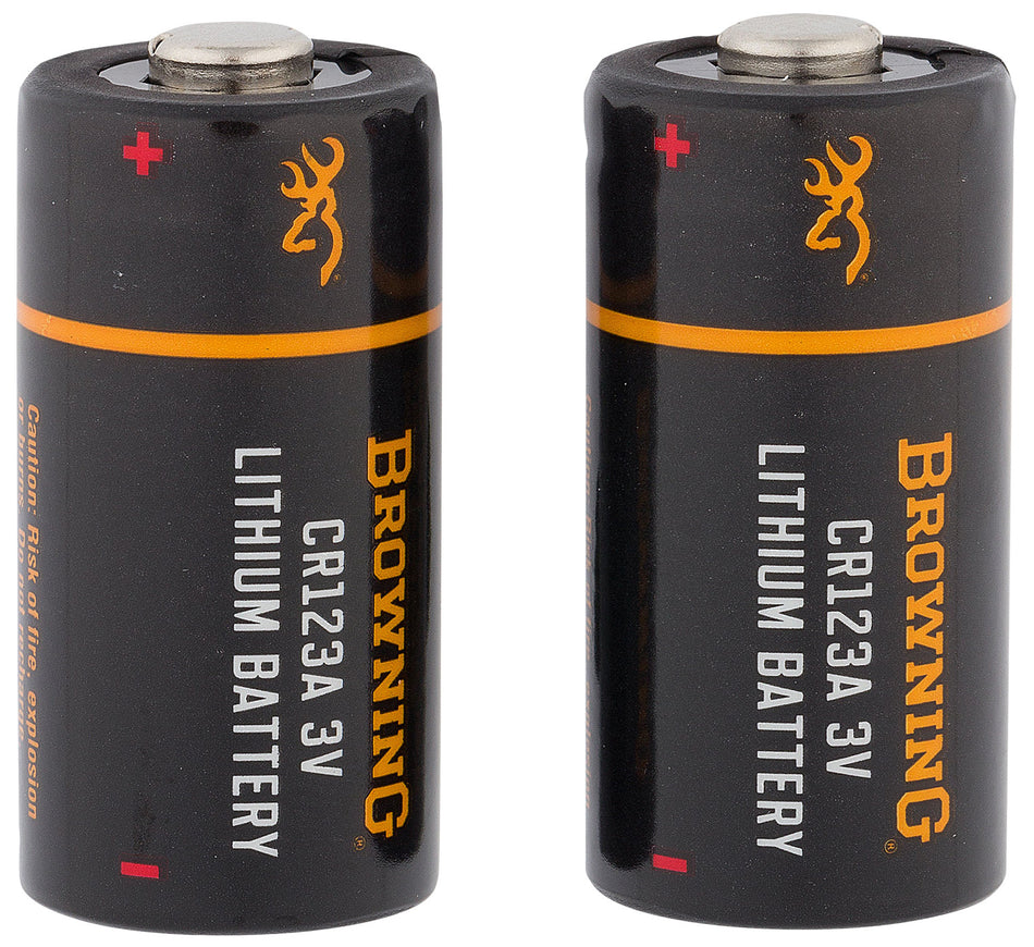 Browning 3742000 CR123A 3V Lithium Batteries 1 (2 Pack)