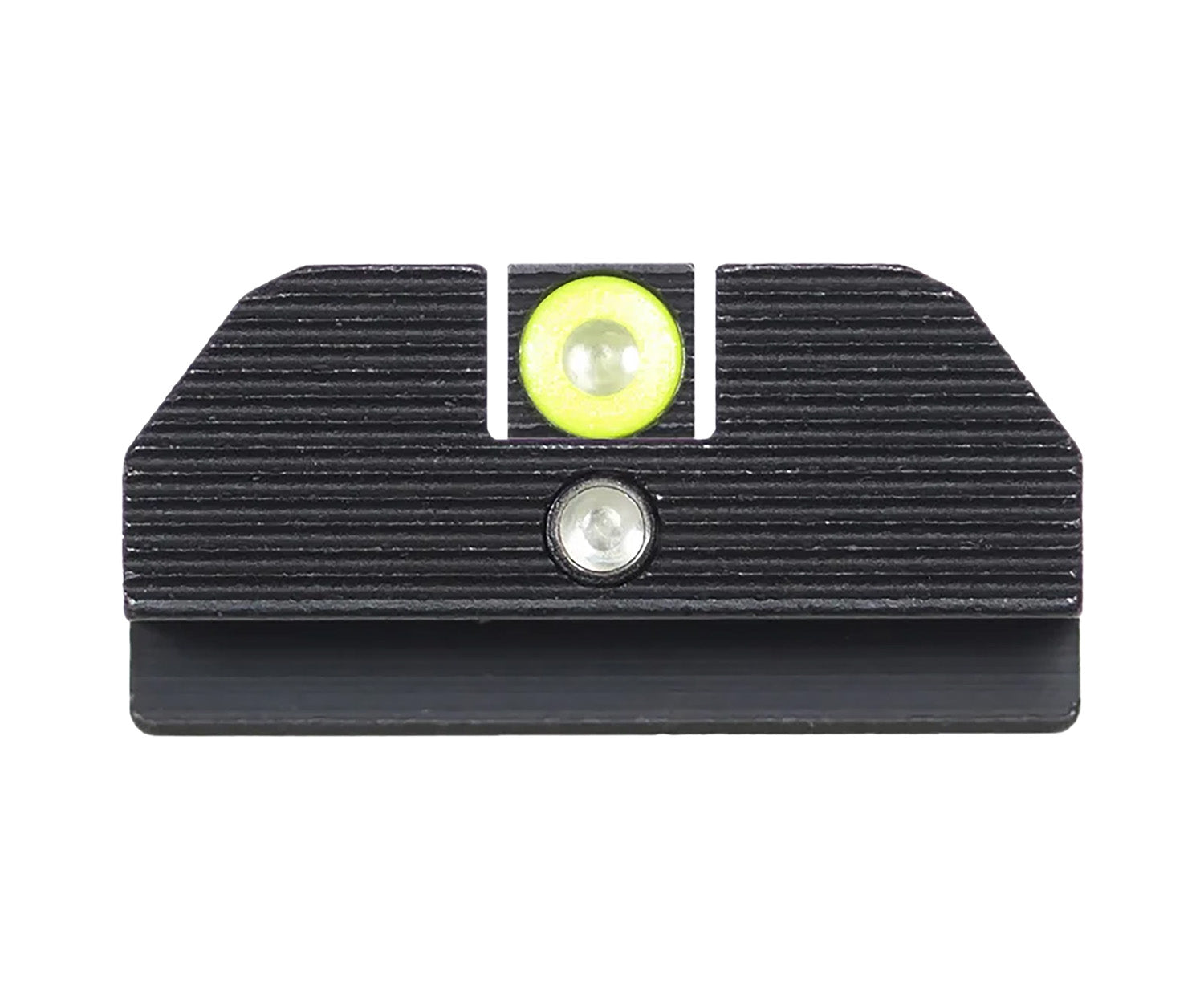 Night Fision GLK001015YGZ Accur8 Tritium Sights for Glock 17/17L/19 Green Yellow Front/Black Outline Rear