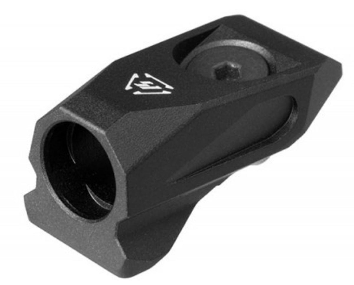 Strike Industries LINKAQDBK Black Aluminum Angled QD Mount KeyMod M-LOK Compatible