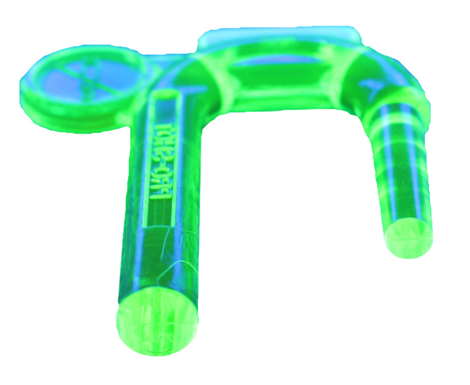 Pro-Shot BL2CFGREEN Neon Green UV Bore Light Chamber Flag Illuminator .22 Cal & Up 2-Pack