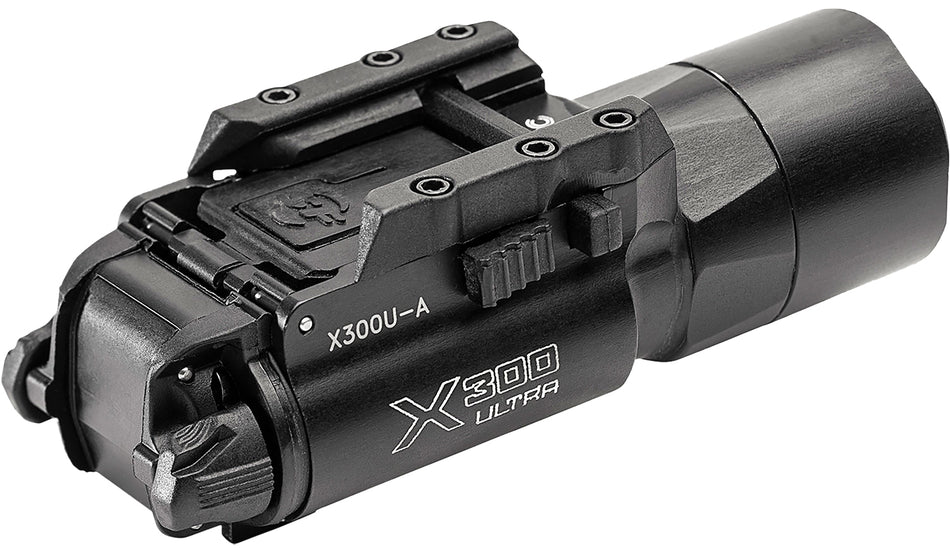 SureFire X300U-A Ultra Rail-Lock WeaponLight Black 1,000 Lumens White LED