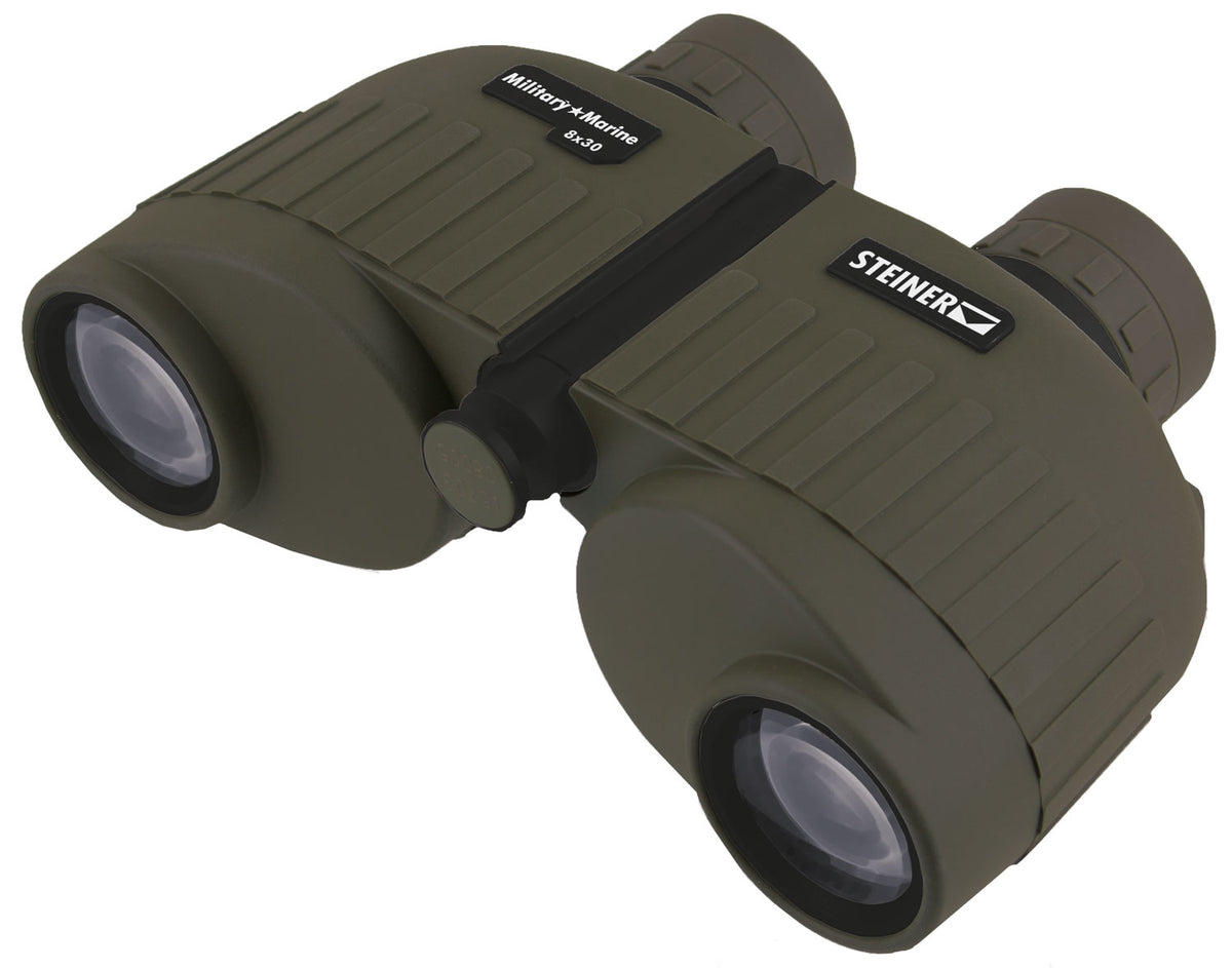 Steiner Military-Marine 8x30mm Porro Prism OD Green Makrolon Rubber Armor Binoculars