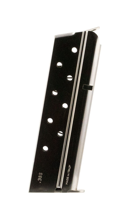 Rock Island 1911 9rd 38 Super Auto Nickel Metal Replacement Pistol Magazine