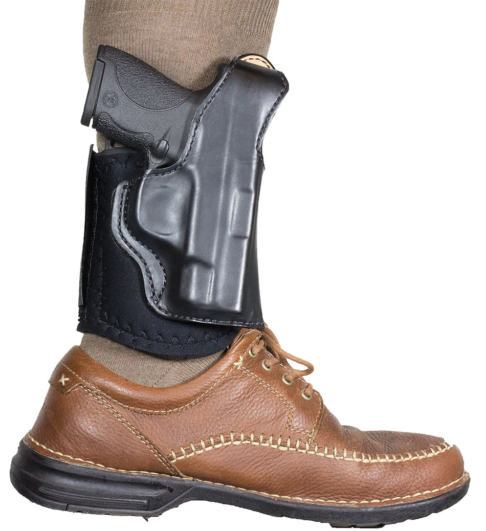 DeSantis 014PC8JZ0 Die Hard Ankle Holster Tan Leather Fits Sig P365 P365 SAS RH