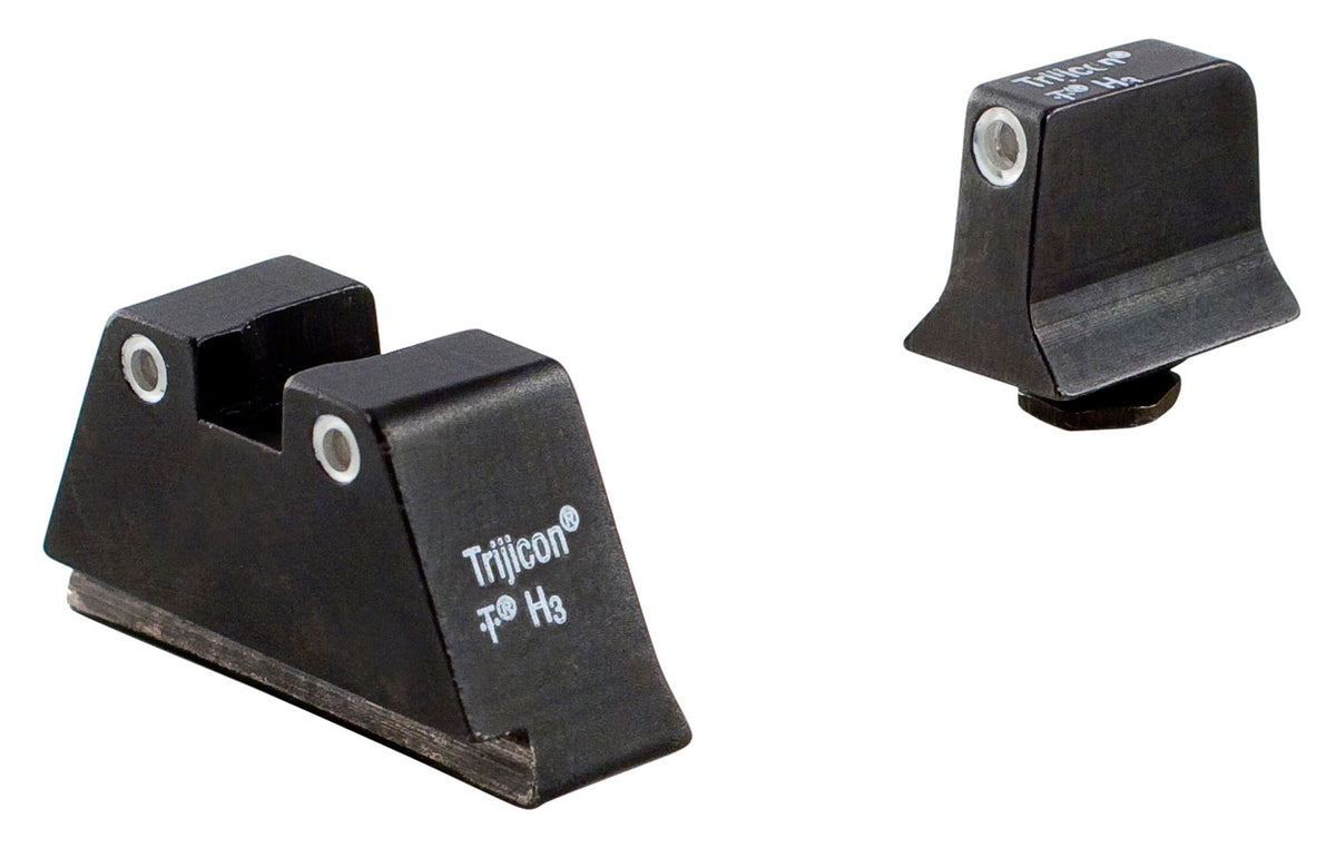 Trijicon 600689 Green Tritium Suppressor Height Iron Sights for Glock 20/21 Large Frame