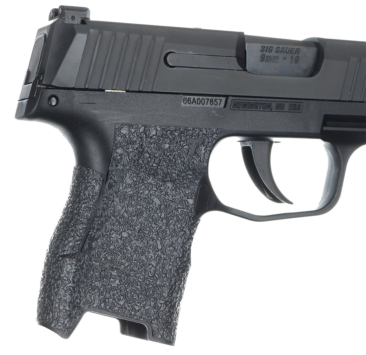 Talon Grips 021R Black Textured Rubber Adhesive Grip for Sig P365