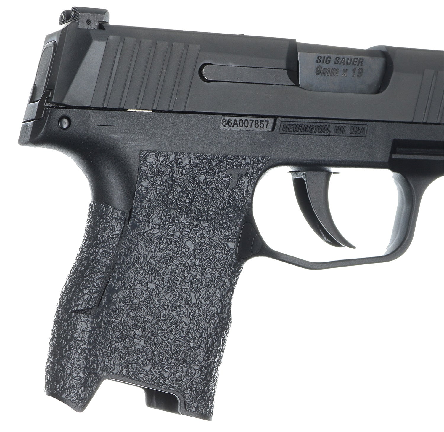 Talon Grips 021R Black Textured Rubber Adhesive Grip for Sig P365