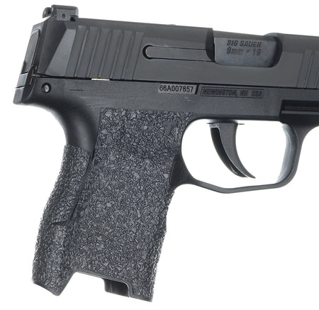 Talon Grips 021R Black Textured Rubber Adhesive Grip for Sig P365