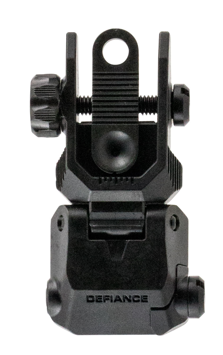 Kriss USA Defiance Low Profile Steel Rear Flip-Up Sight Black AR-15