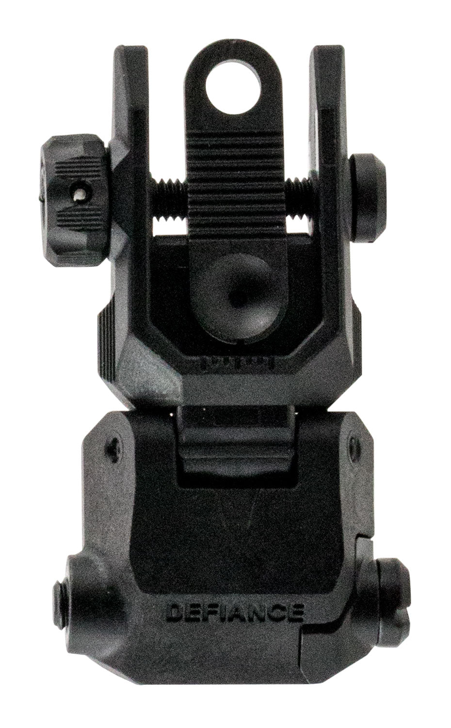 Kriss USA Defiance Low Profile Polymer Rear Flip-Up Iron Sight Black AR-15