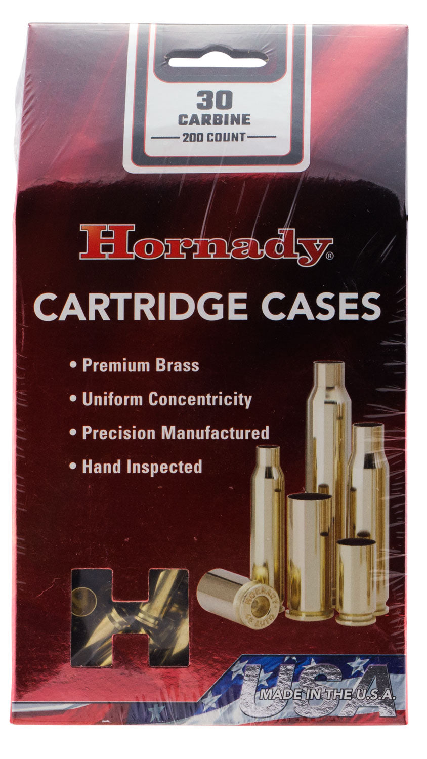 Hornady 8650 Rifle Brass Unprimed Cases 30 Carbine Cartridge