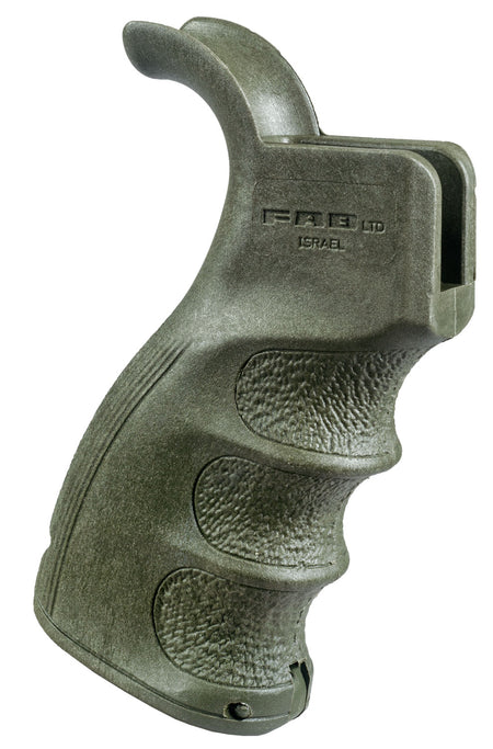 FAB Defense AG-43 Ergonomic Pistol Grip with Storage Compartment for AR-15/M16/M4 OD Green