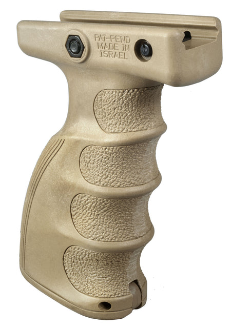 FAB Defense AG-44S Lightweight Ergonomic Foregrip with Storage Compartment Picatinny FDE