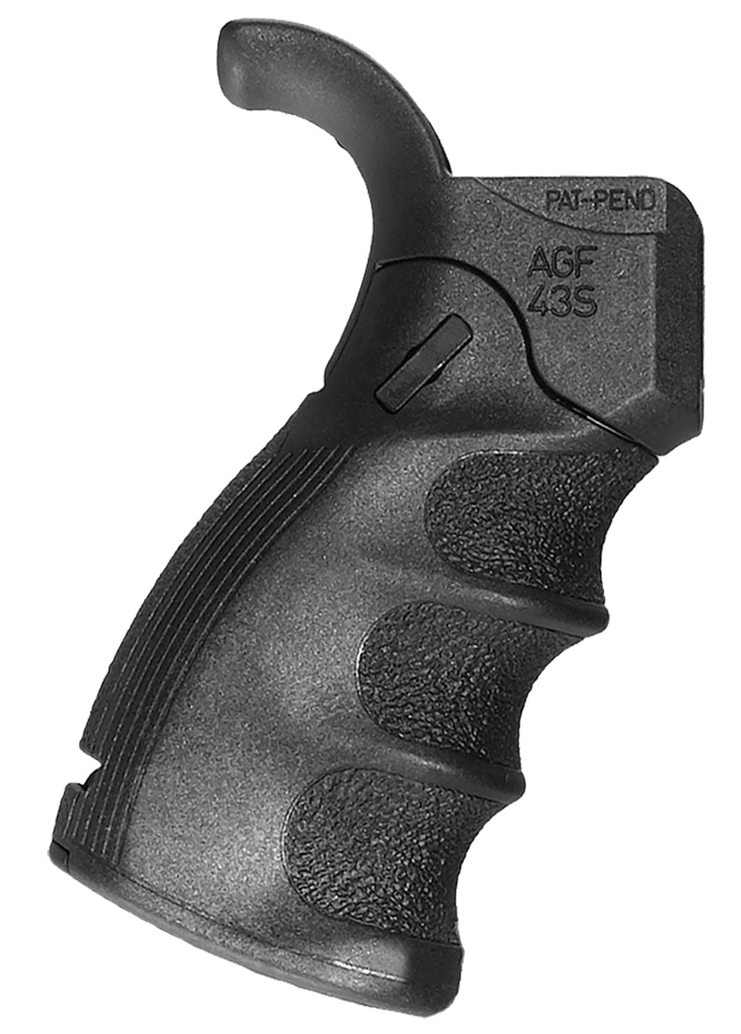 FAB Defense AGF-43S Folding Pistol Grip with Storage Compartment for AR-15/M4/M16 Black