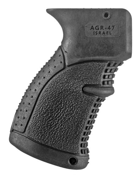 FAB Defense AGR-47 Multi-Texture Rubber Overmold Pistol Grip for AK-47/74 ATI Galil Black