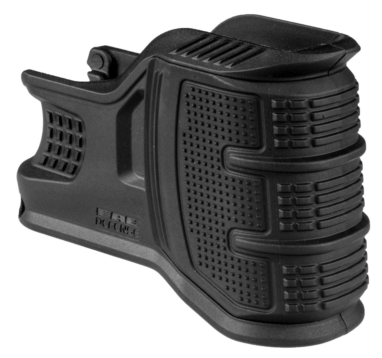 FAB Defense FXMOJOB Mojo AR Magwell Ergonomic Foregrip & Flared Mag Well for 5.56x45 M16 Lower Receivers Black Polymer