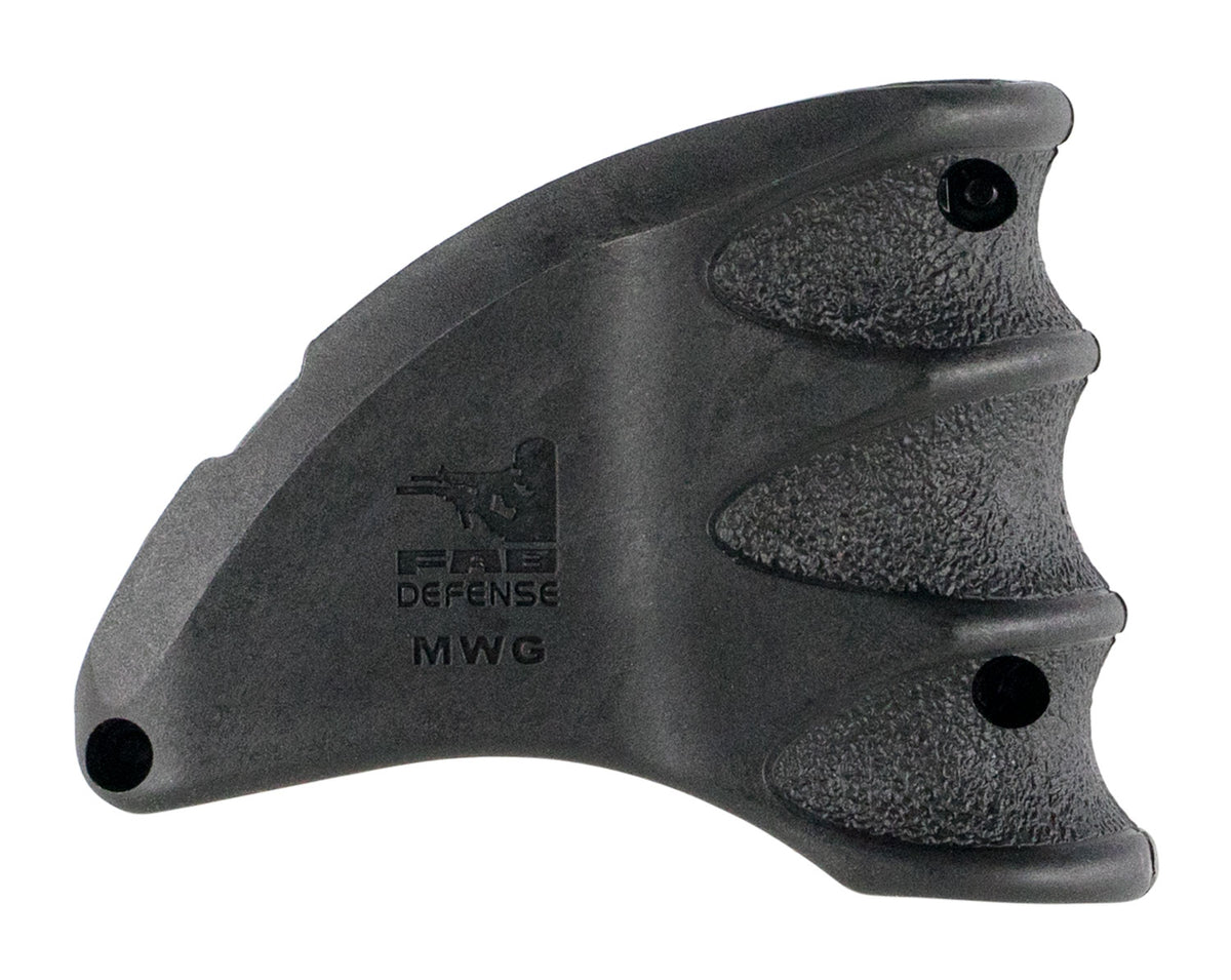 FAB Defense FXMWG MWG Ergonomic Mag-Well Grip & Funnel for AR/M16 5.56x45 Black Fiberglass Polymer