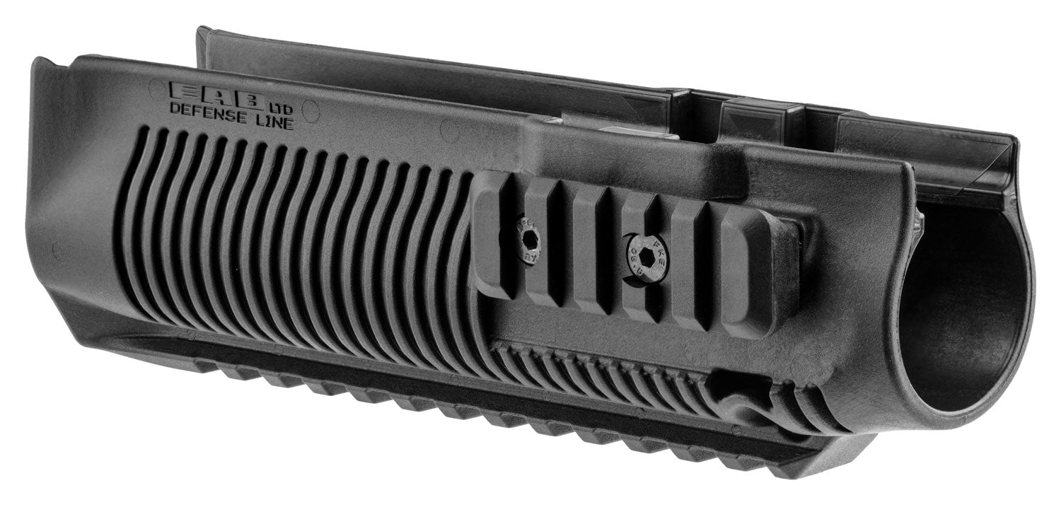 FAB Defense FXPR870 Remington 870 Tri-Picatinny Rail Forend System Black Polymer 7.30" OAL