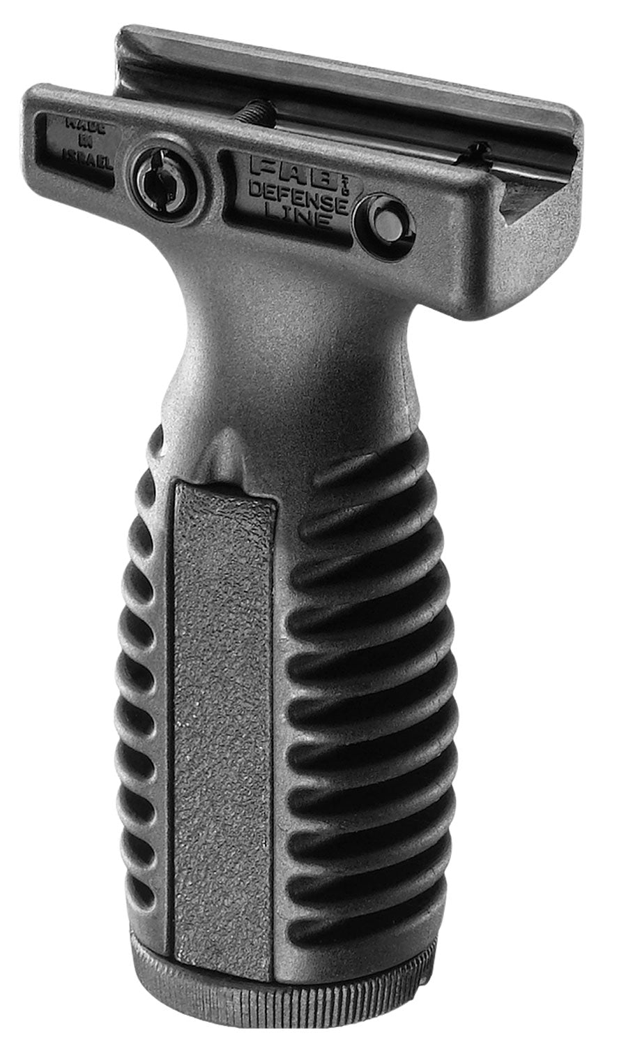 FAB Defense TL-4 Ergonomic Ventilated Vertical Foregrip QD Mount Waterproof Storage Black Reinforced Polymer