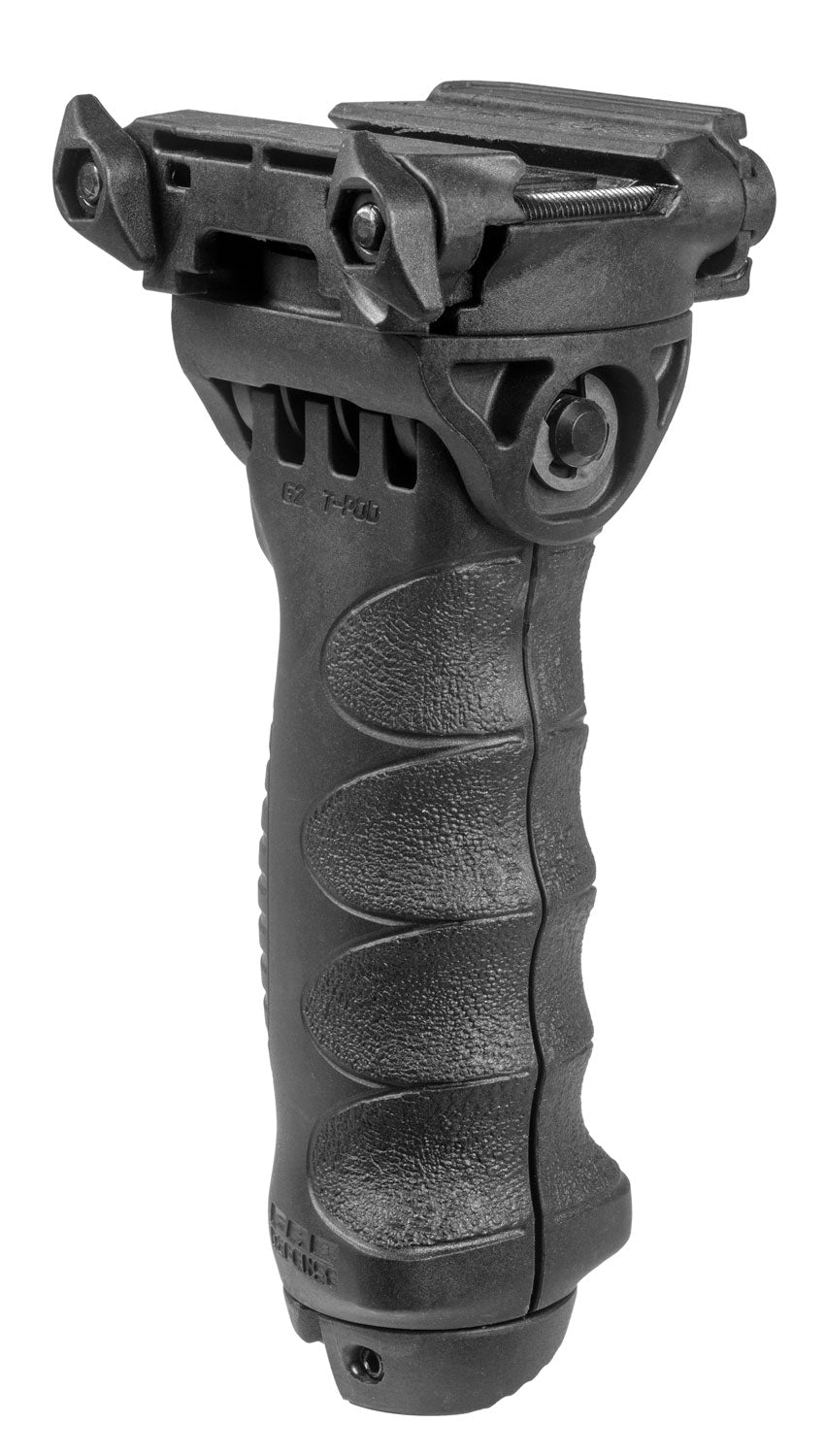 FAB Defense FXTPODG2B T-Pod G2 Tactical Foregrip Bipod 5 Position Black Fiberglass Reinforced Polymer