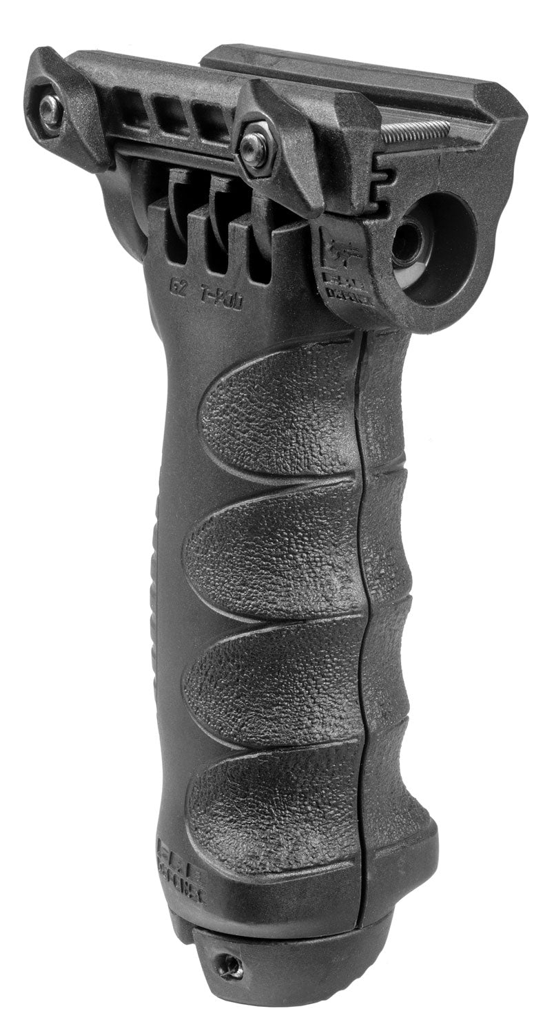 FAB Defense FXTPODG2QR T-Pod G2 Quick Release Tactical Bipod Foregrip Black Reinforced Polymer