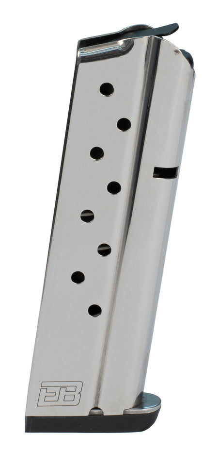 Ed Brown 1911 Government .38 Super 9rd Stainless Steel Pistol Magazine