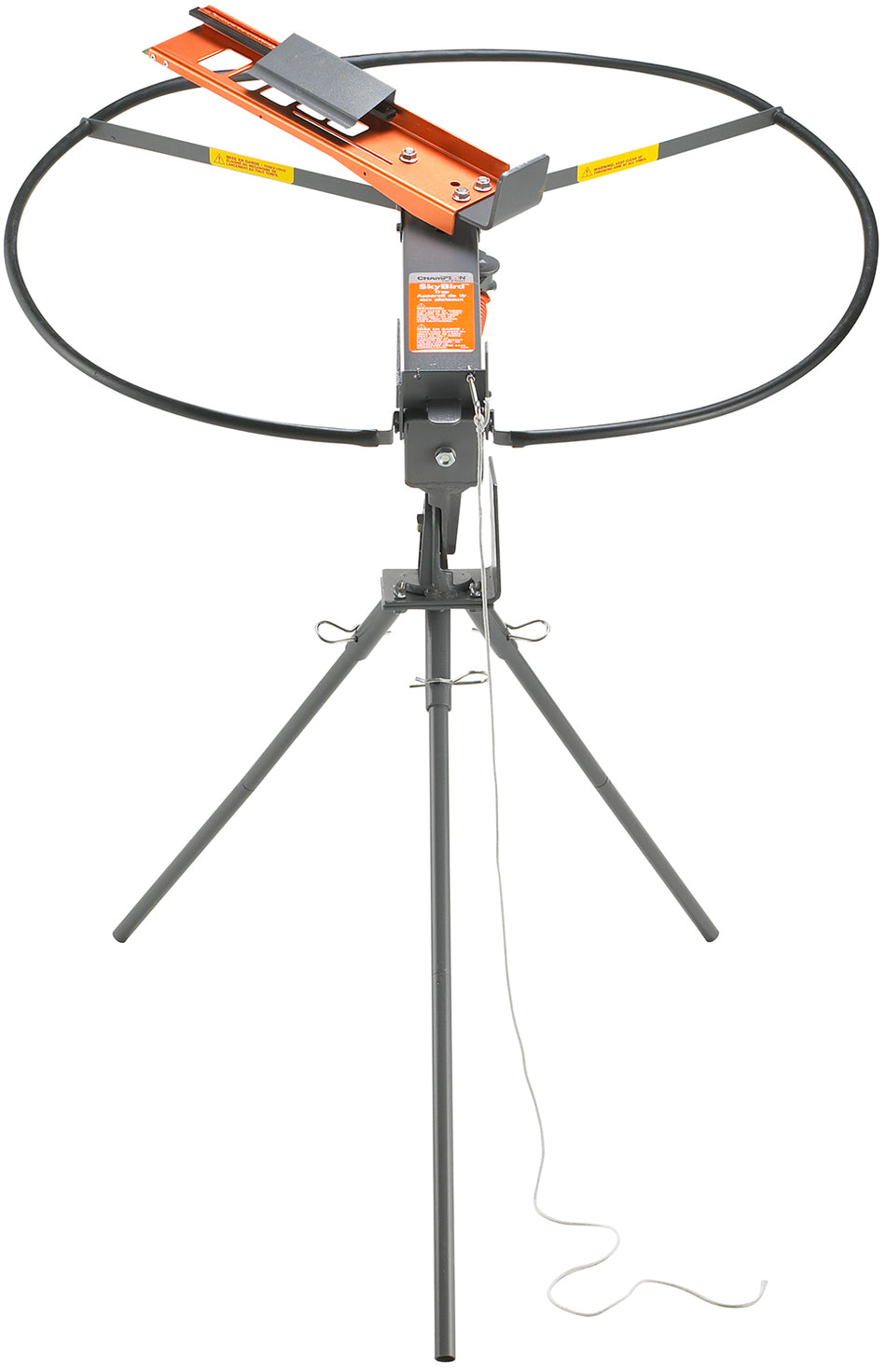 Champion SKYBird Tri-Pod Clay Target Trap Silver Manual Cocking Single