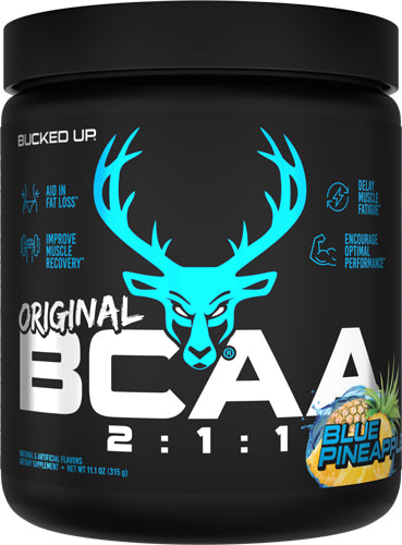 BUCKED UP POST-WORKOUT ORIGINL BCAA BLUE PINEAPPLE 30SERVINGS