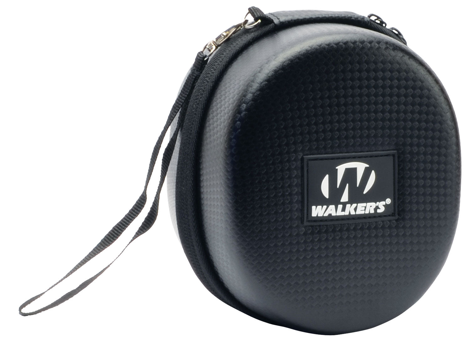 Walker's Razor Muff Hard EVA Carrying Case Black with Detachable Lanyard GWPREMSC
