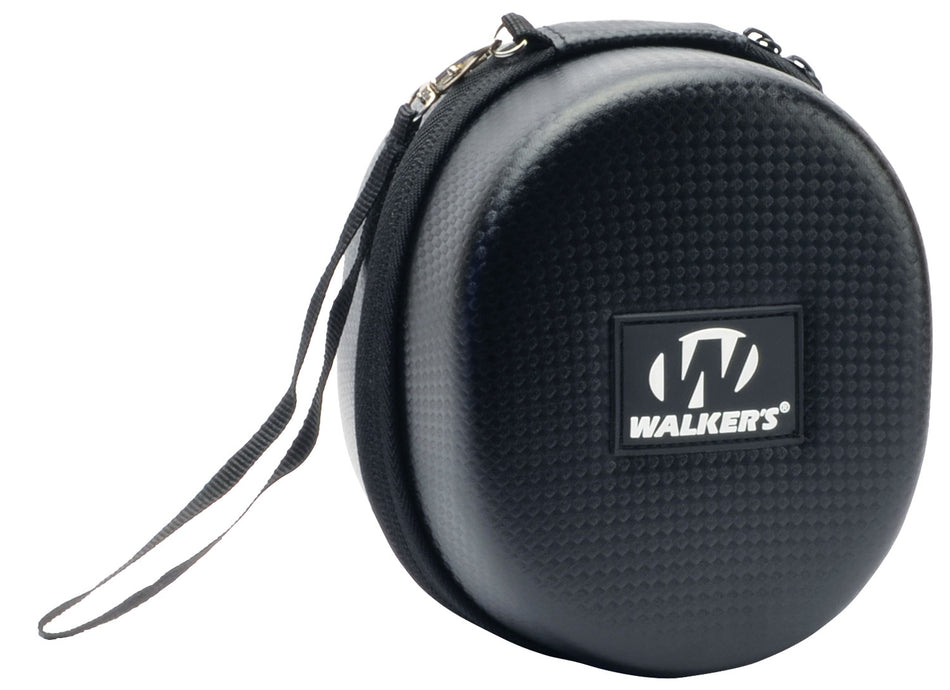 Walker's Razor Muff Hard EVA Carrying Case Black with Detachable Lanyard GWPREMSC