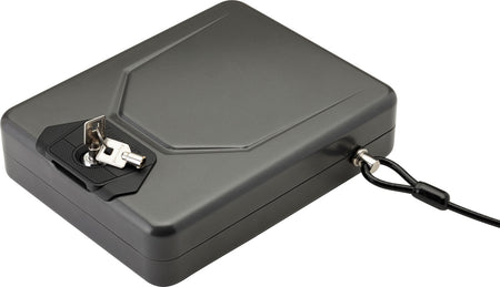 Hornady 98153 Alpha Elite Black Steel Key Entry Lock Box 10.25x8x2.75 Inches