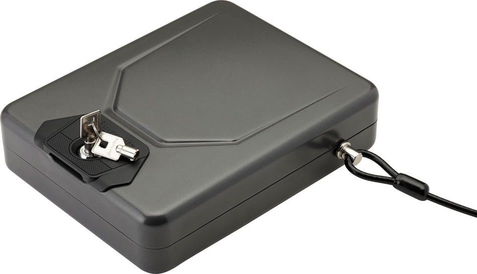 Hornady 98153 Alpha Elite Black Steel Key Entry Lock Box 10.25x8x2.75 Inches