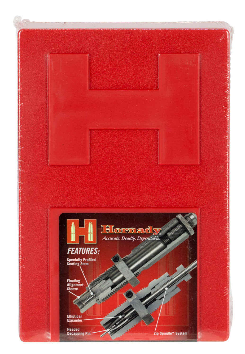 Hornady Series IV Custom Grade Reloading Die Set 375 Flanged Mag Nitro Express 2-Die