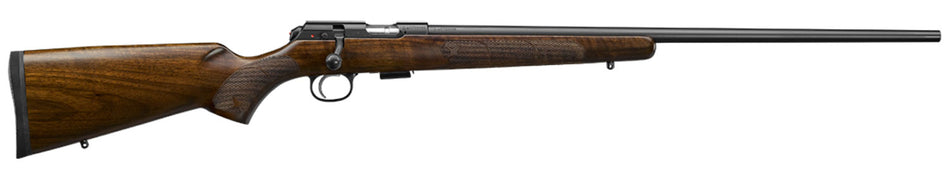 CZ-USA 457 American 17 HMR 5+1 24in Black Nitride Turkish Walnut Rifle