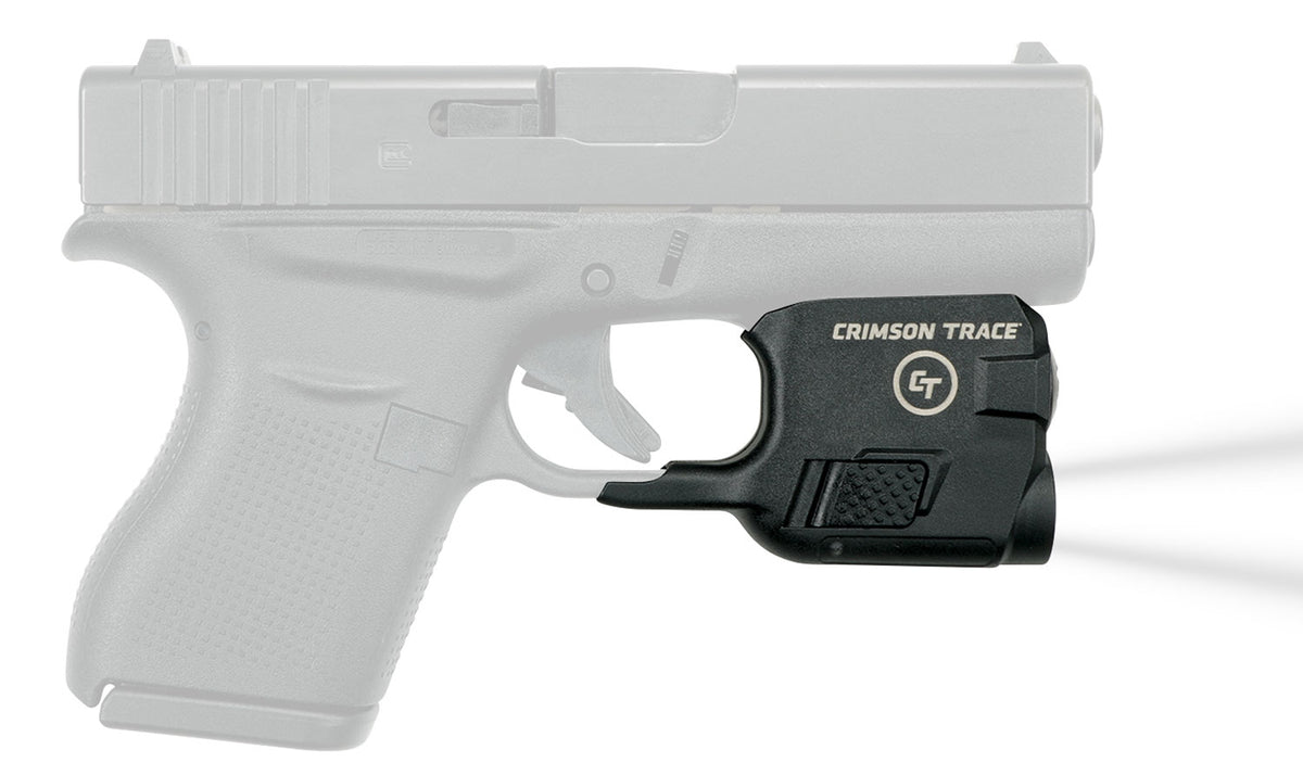 Crimson Trace 0182901 Lightguard Polymer 110 Lumen White LED Tactical Light for Glock G42 G43 G43X G48