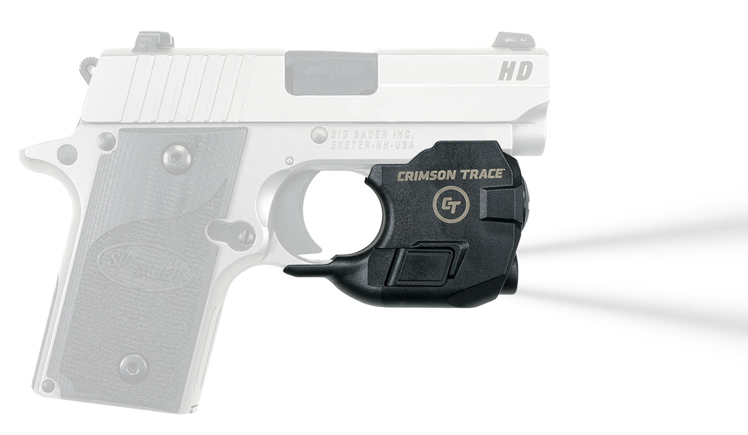 Crimson Trace 0183201 Lightguard 110 Lumen White LED Tactical Light Compatible with SIG Sauer P238 P938