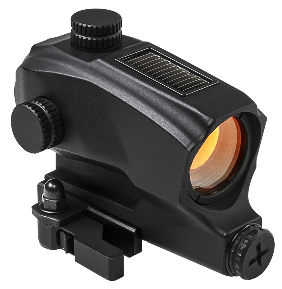 NcStar VDBSOL130 1x 27mm Solar Powered Red Dot Reflex Optic 2 MOA Quick Release
