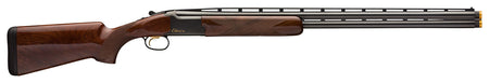 Browning 018115304 Citori CX 12 Gauge, 28in Barrel, 3in Chamber, 2rd, Lightweight Blued Barrels, Gold Accented Receiver, Black Walnut Stock
