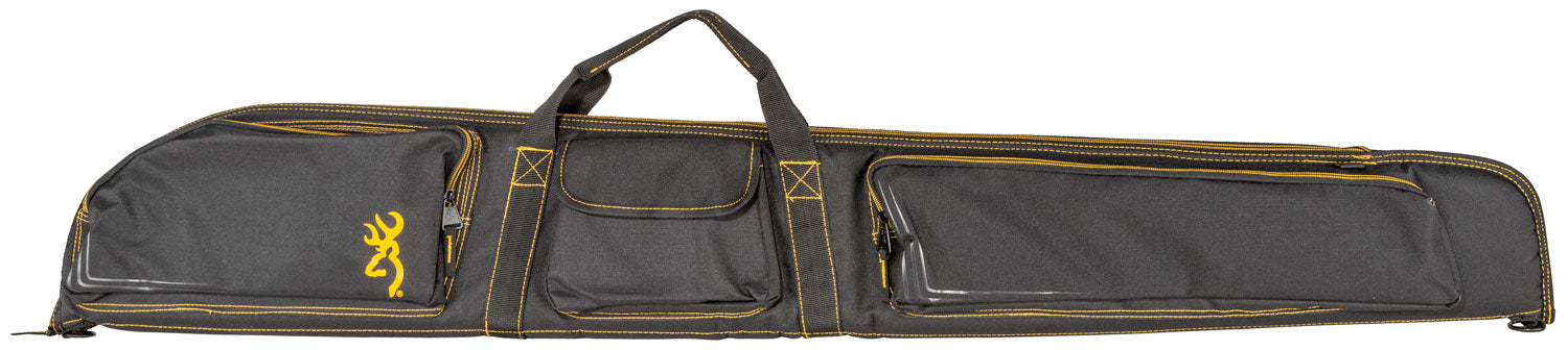 Browning Black & Gold Shotgun Case 54" Black Ripstop Polyester Foam Padded 1419559902