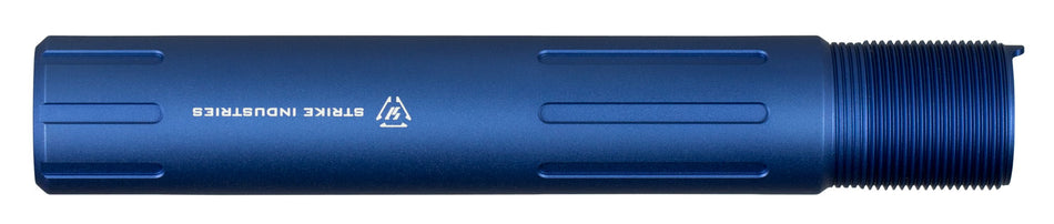 Strike Industries ARCARPRESLICKBLU AR Pistol Platform Carbine Buffer Tube Blue Anodized Aluminum