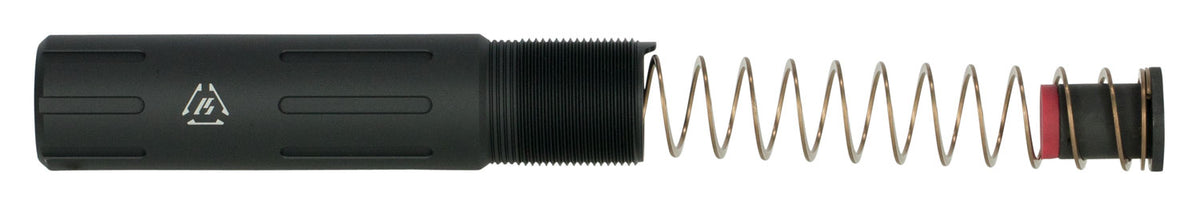 Strike Industries AR Pistol Buffer Tube Slick Black Anodized 7075-T6 Aluminum QD