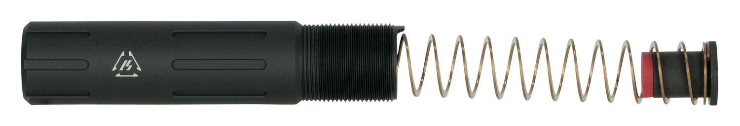 Strike Industries AR Pistol Buffer Tube Slick Black Anodized 7075-T6 Aluminum QD