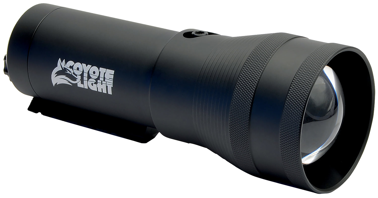 Coyote Light Pro Red LED Predator Hunting Light Matte Black with Picatinny Rail Mount