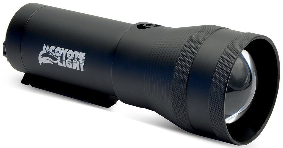 Coyote Light Pro Green LED Predator Hunting Light Matte Black with Picatinny Rail Mount