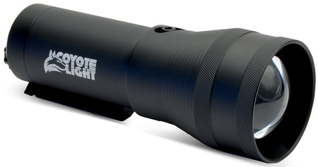 Coyote Light Pro White LED Predator Hunting Light Matte Black with Picatinny Rail Mount