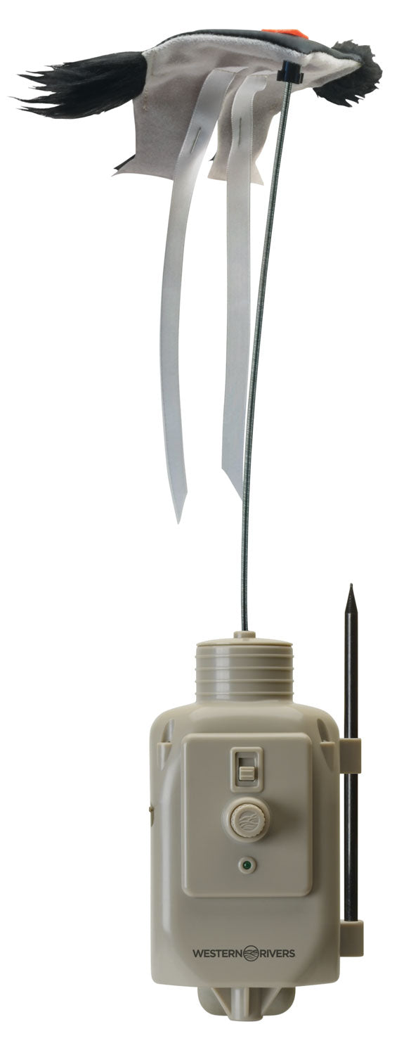 Western Rivers Mantis Pro Decoy with Speed Control and Fur/Kite Assemblies, Brown