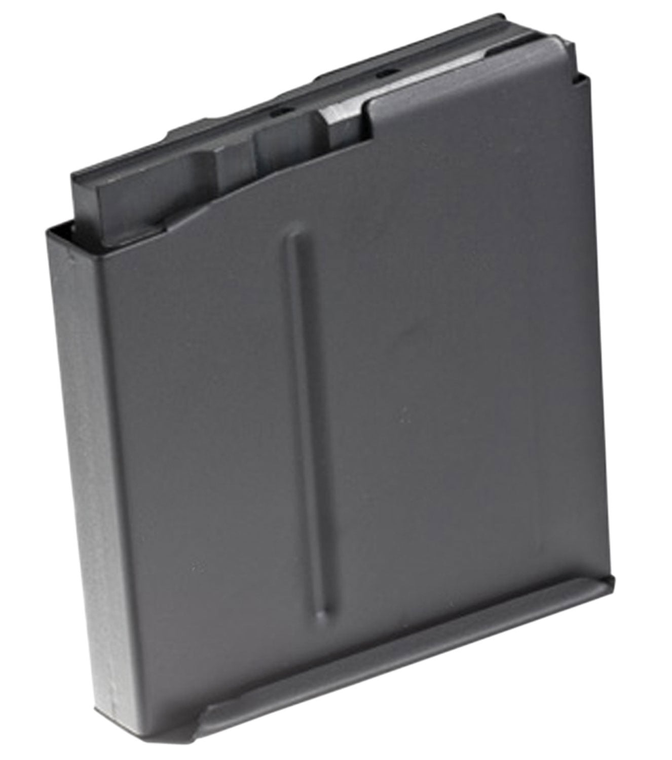 Ruger 90683 Precision Single Stack Magazine 5 Round 338 Lapua Mag Black Metal