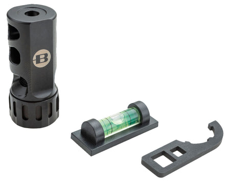 Bergara Rifles BA0007 ST-1 6.5 Cal Muzzle Brake Black Nitride Stainless 5/8"-24 tpi